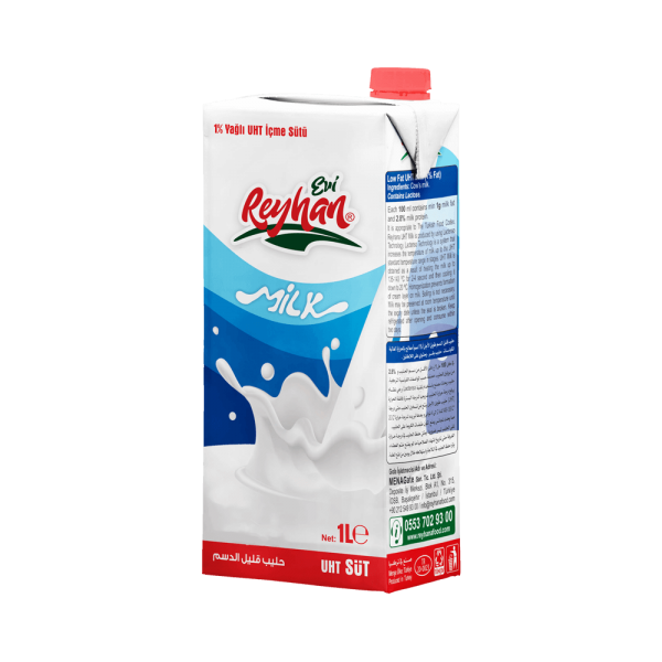 Reyhan Evi 1% Yağlı Süt